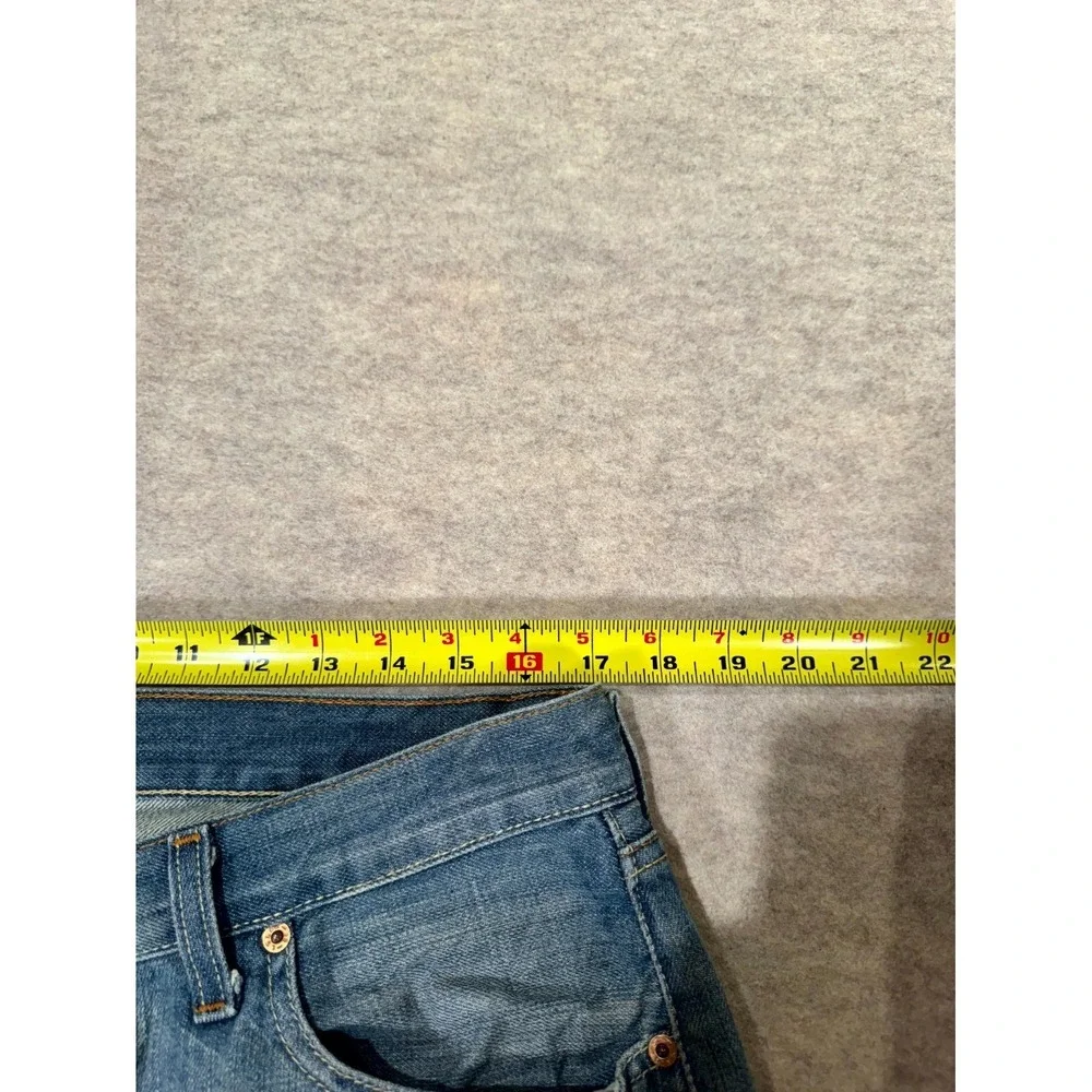 Levis 501 Straight Jeans Men 36x34 Blue Denim‎ Cotton Logo Button Fly Streetwear